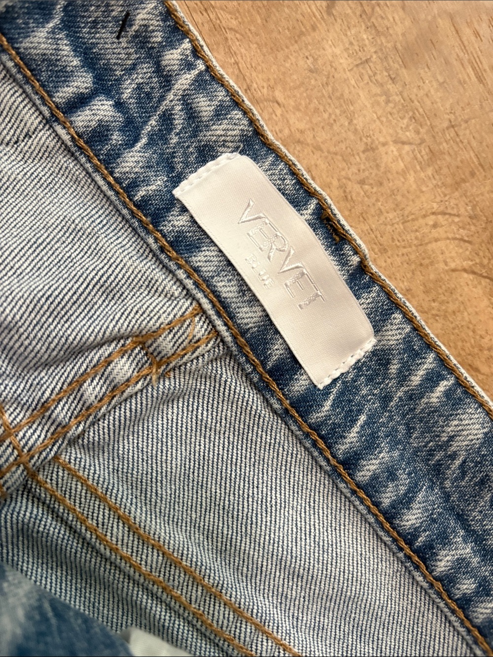 Vervet Clare 90's Wide Leg Jean Size 27 - Picture 5 of 7